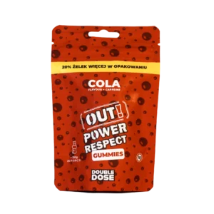 Żelki Konopne OUT! Power Respect - Cola + Caffeine