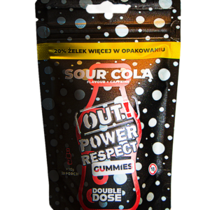Żelki Konopne OUT! Power Respect - Sour Cola