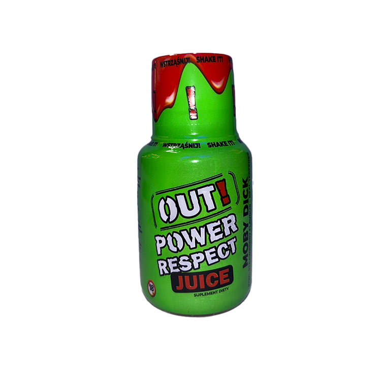 Shot Konopony OUT! Power Respect - Kiwi Strawberry